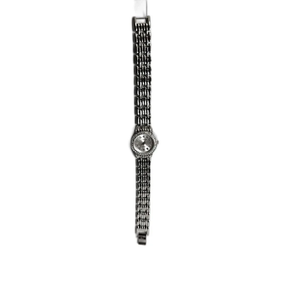 Cosmopolitan Hearst Ladies Silver Analog Watch, New In Box With Papers.